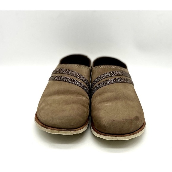 Chaco Women Shoes Women’s Size 6 Caribou Nubuck Leather Slip On Mule J106372 - Picture 3 of 5